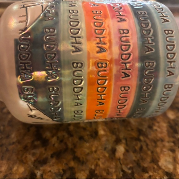 Buddha Mug Cup by Spectrum Luster Glazed Mood - Picture 5 of 7